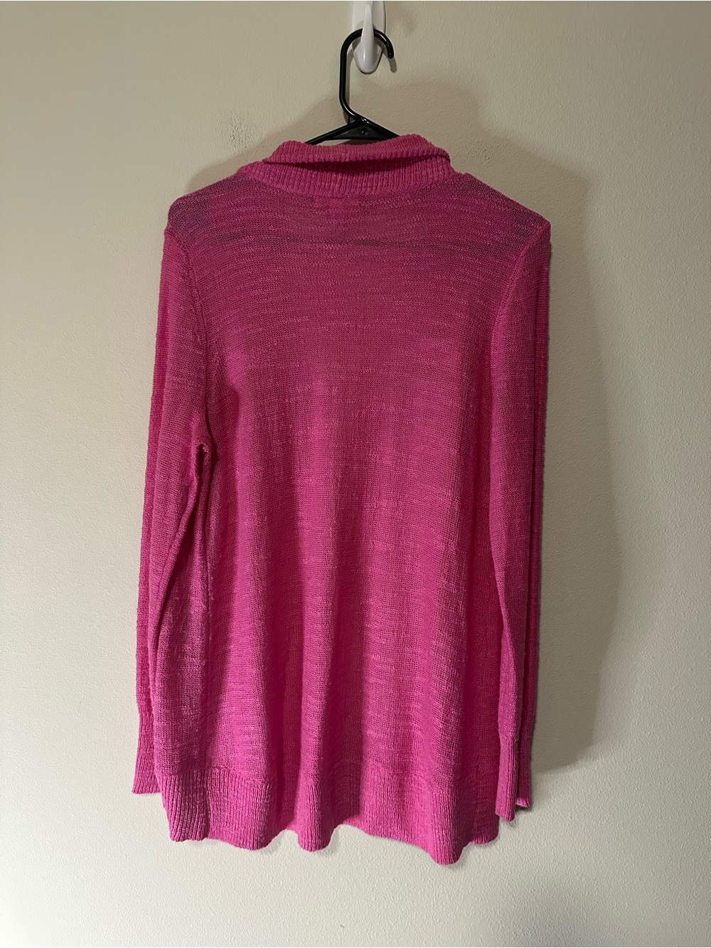 Lilly Pulitzer Amalie cardigan dragonfruit pink size large style 53179 - Picture 4 of 8